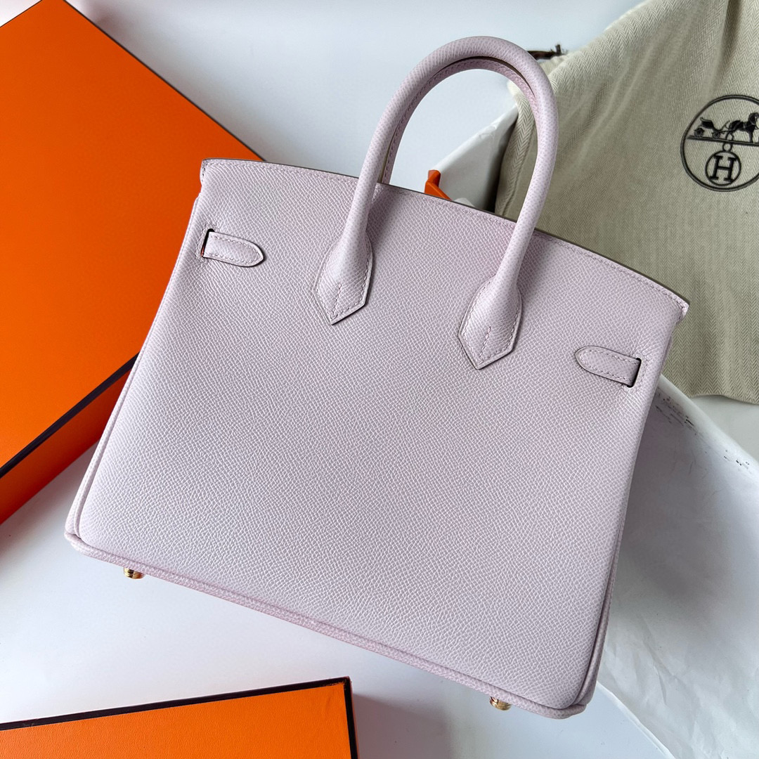 愛馬仕鉑金包有幾個尺寸 Hermes Birkin 25 Epsom Mauve Pale 夢幻粉紫