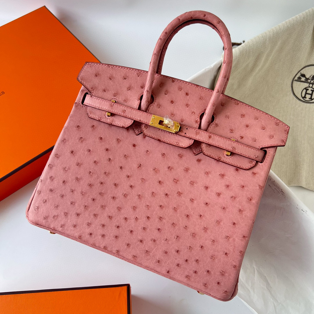 愛馬仕鉑金包多少錢一只 Hermes Price and pictures Birkin 25 Ostrich Terre Cuite