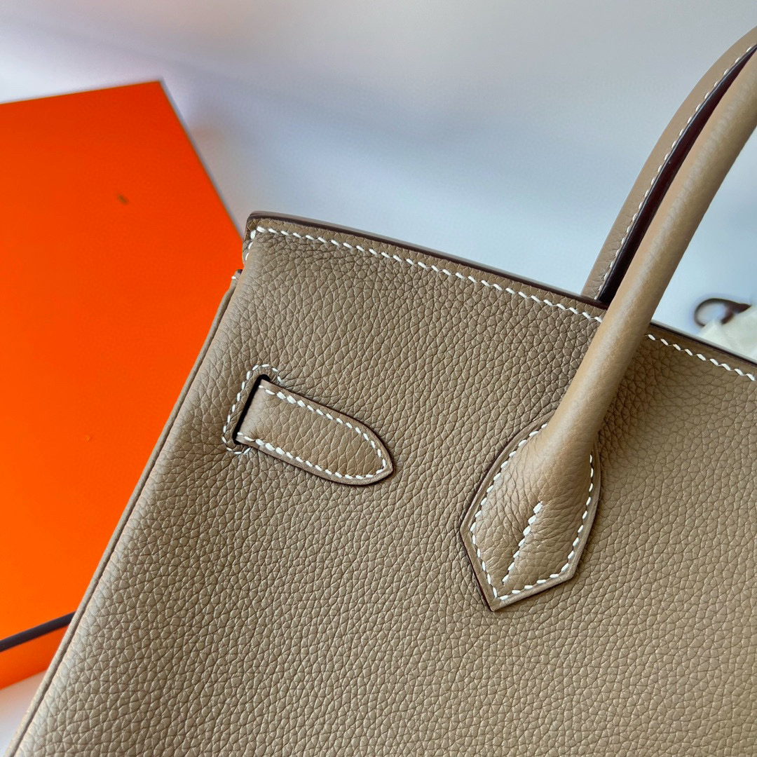 愛馬仕包包款式大全 Hermes Birkin 30 Retourne Togo Etoupe 大象灰