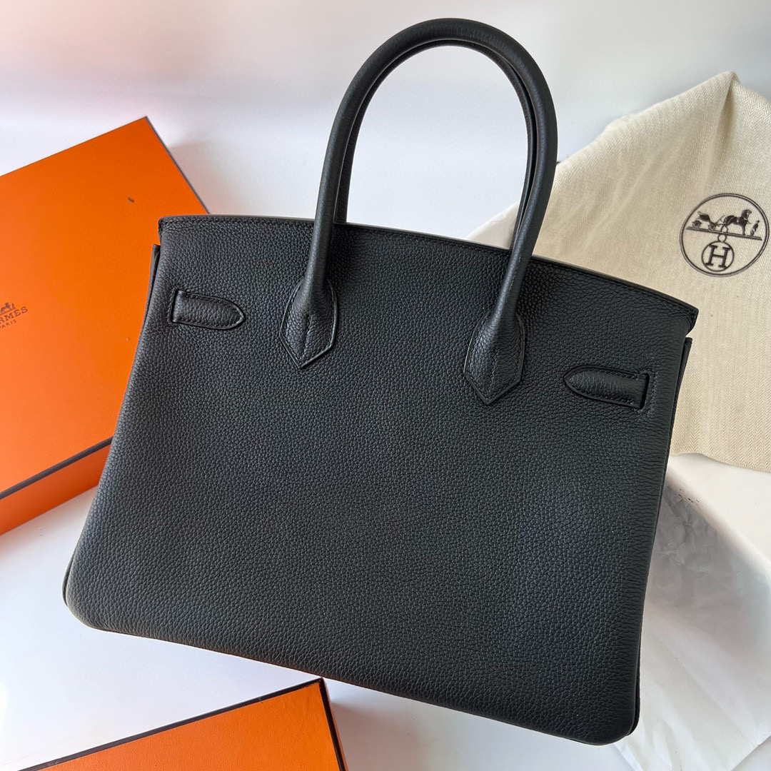 愛馬仕包包款式大全 Hermes Birkin 30 Retourne Togo Noir 黑色