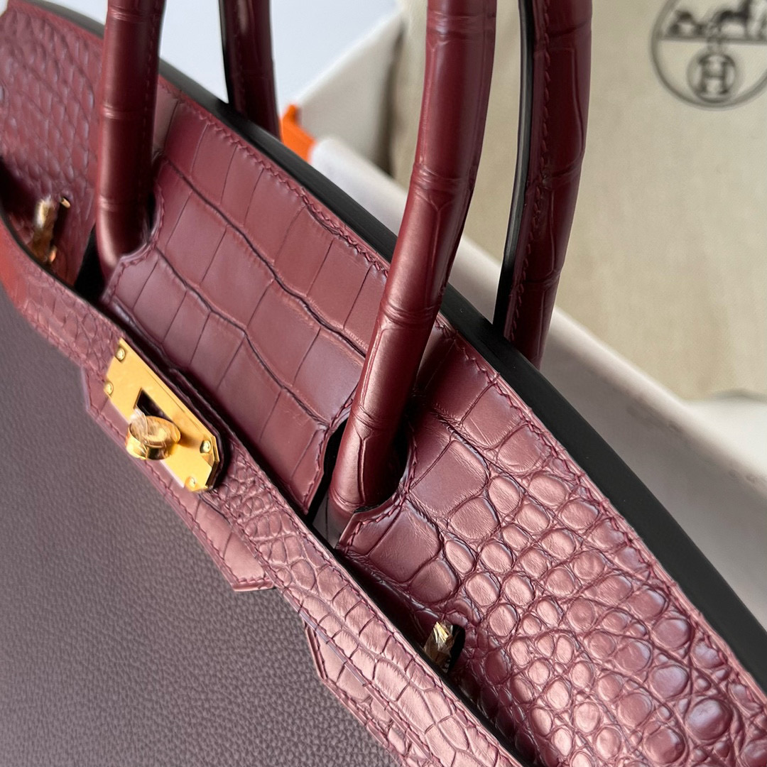 愛馬仕包包圖片價格表 Hermes Retourne Birkin 30 Touch Togo Rouge Sellier/Rouge H