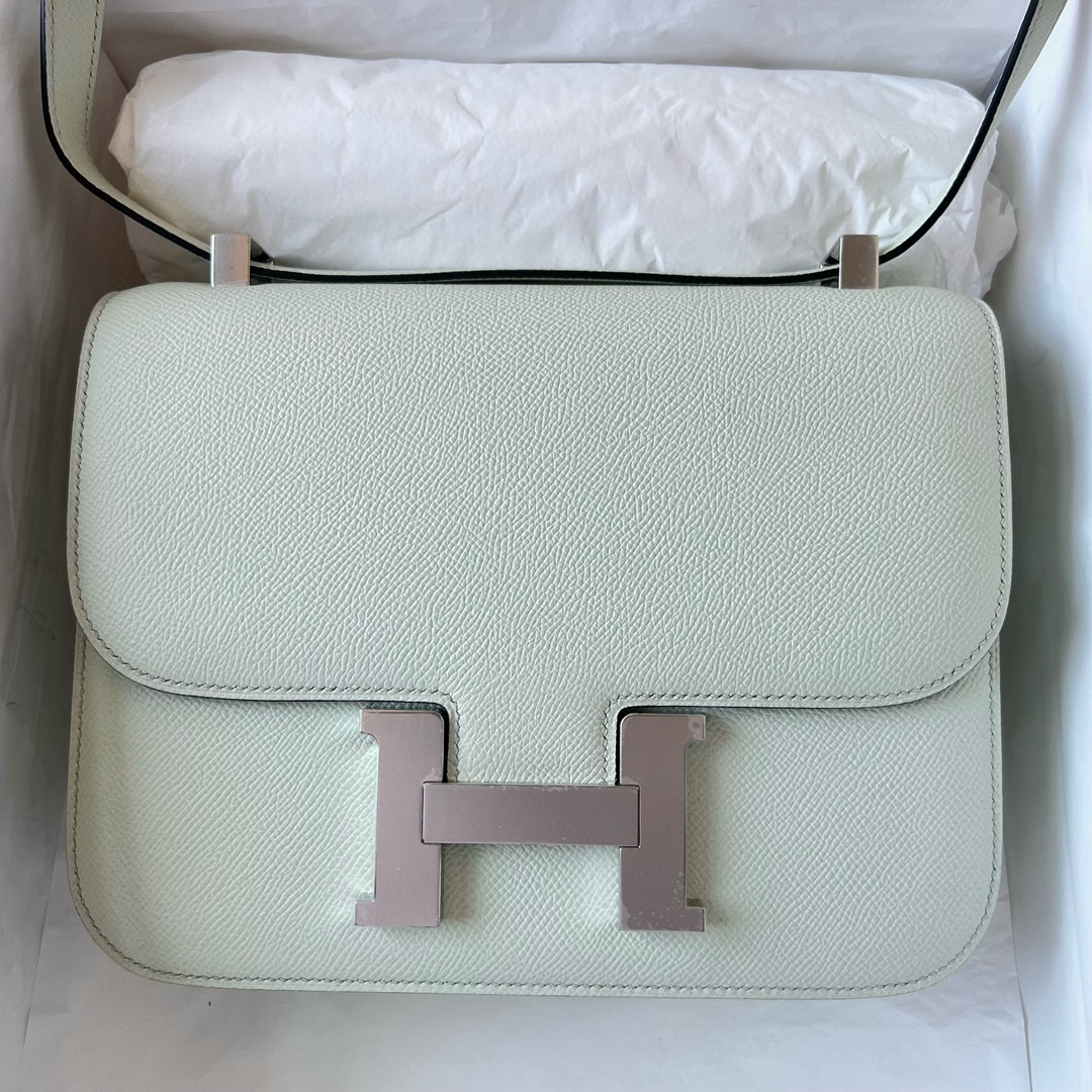 愛馬仕哪三款包最熱門 Hermès Constance 1-24 Epsom 鏡子款 Vert Fizz 氣泡綠