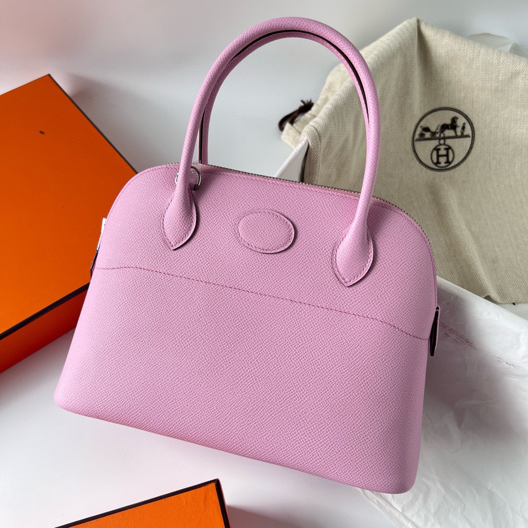 愛馬仕包包的款式及價格圖片 Hermès Bolide 27 Epsom Mauve Sylvestre 錦葵紫