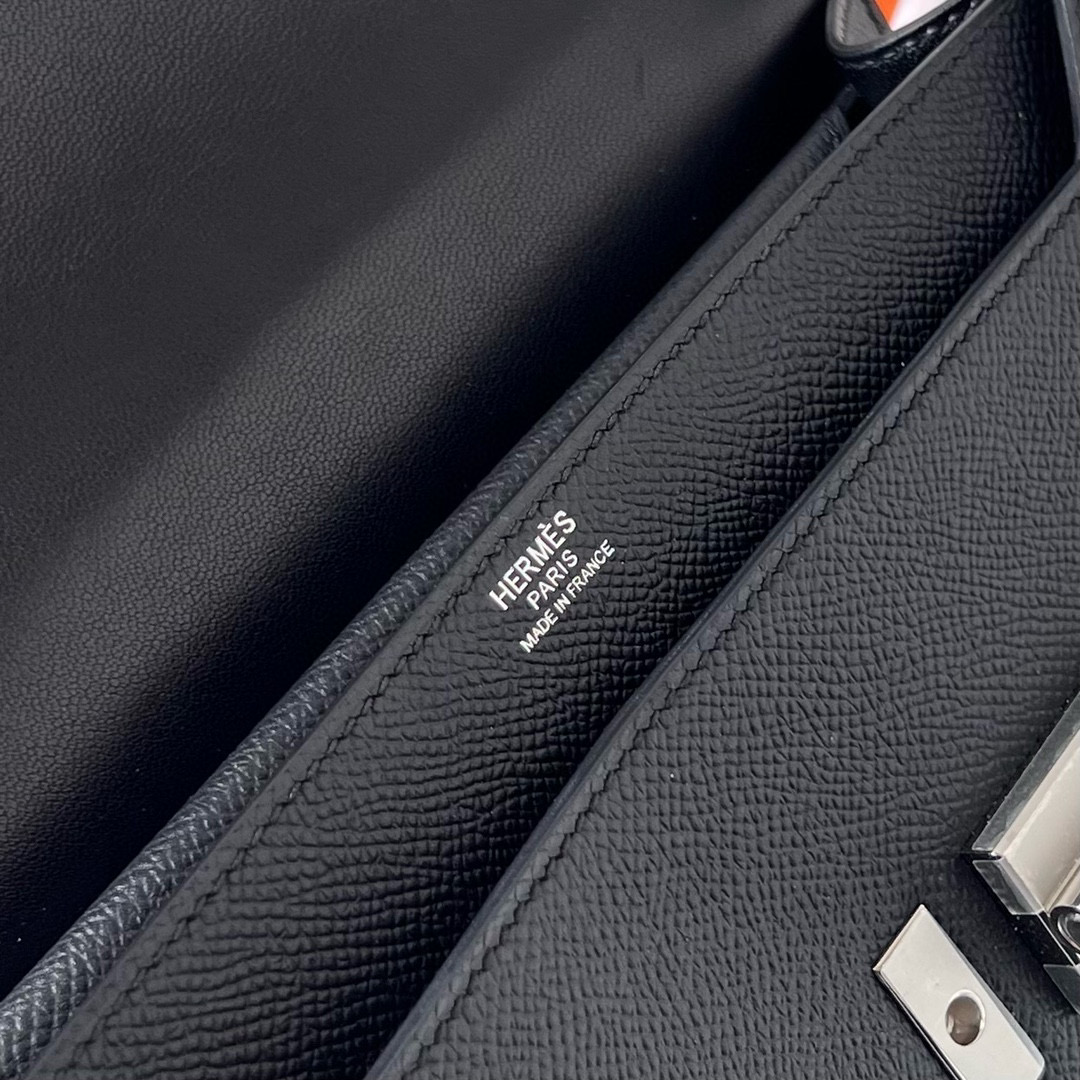 愛馬仕包包款式圖片大全及價格 Hermès Verrou 21 Epsom 黑色 Silver Hardware